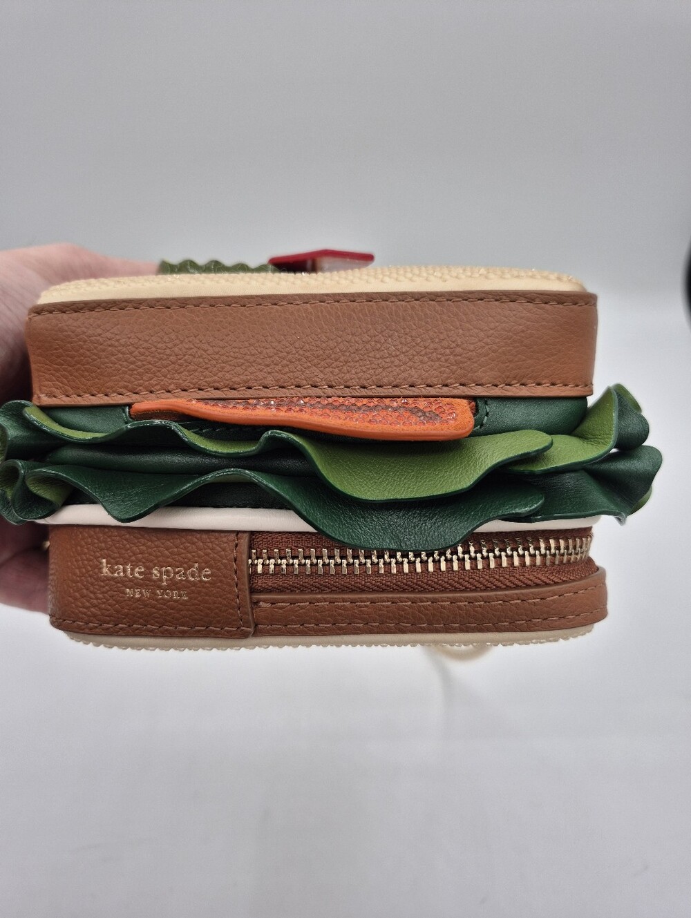 kate spade Glamwich Sandwich Embellished Micro Crossbody Bag - Picture 4 of 8